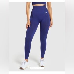 Gymshark Deep Blue High-Waisted Leggings
